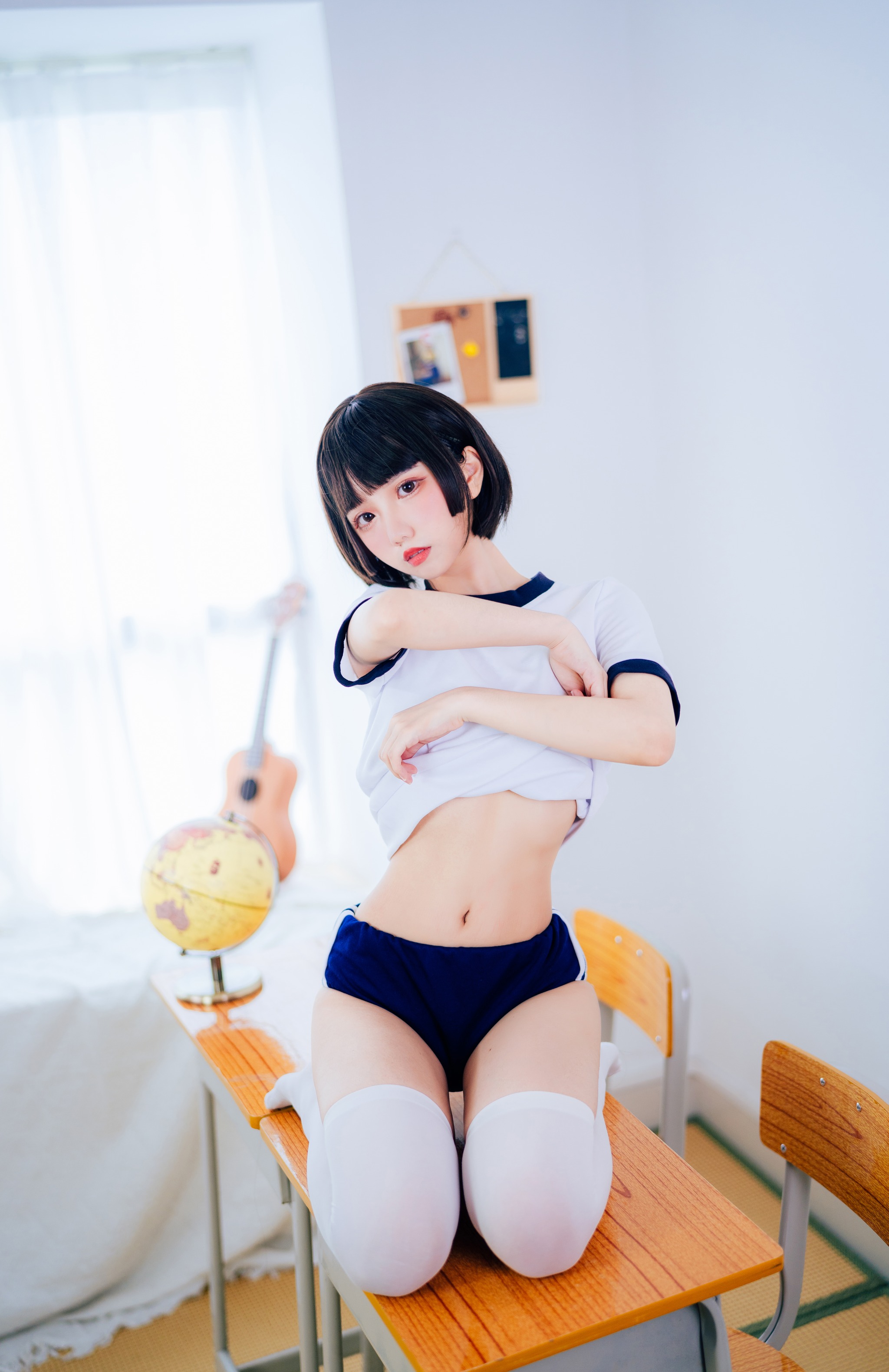 图片[1]-果咩酱w – NO.008 体操服 [19P]-XikXak